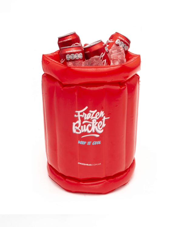 Frozen bucket red
